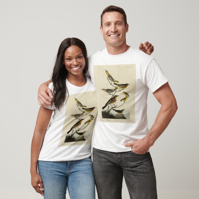 Orioles, Thrushes, from Audubon's Birds of America T-Shirt (Unisex)