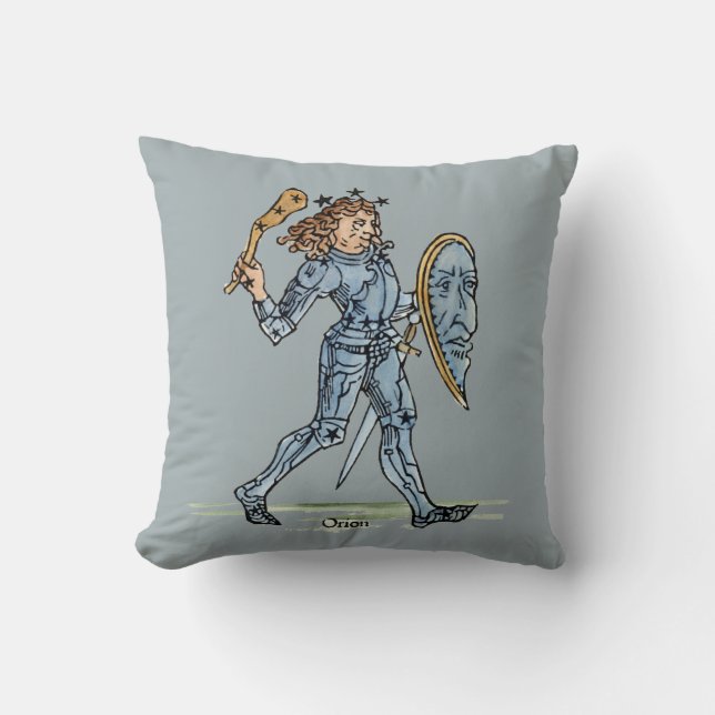Orion, 1482 throw pillow (Front)