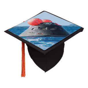 Orion Capsule Spacecraft Ocean Recovery Graduation Cap Topper