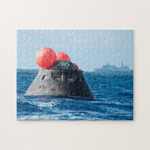 Orion Capsule Spacecraft Ocean Recovery Jigsaw Puzzle