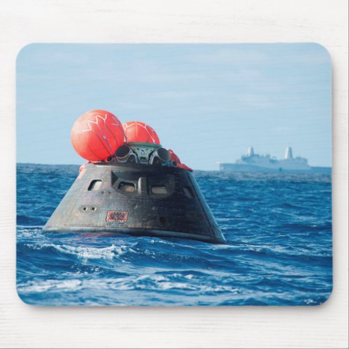 Orion Capsule Spacecraft Ocean Recovery Mouse Pad