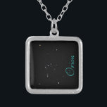 Orion Constellation Necklace<br><div class="desc">I made this necklace because I have always loved the Orion Constellation.</div>