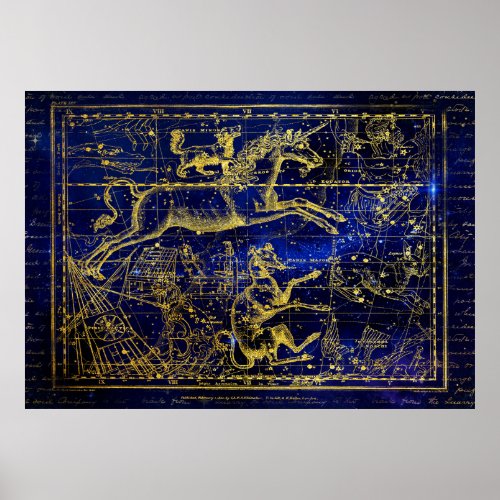 orion constellation poster