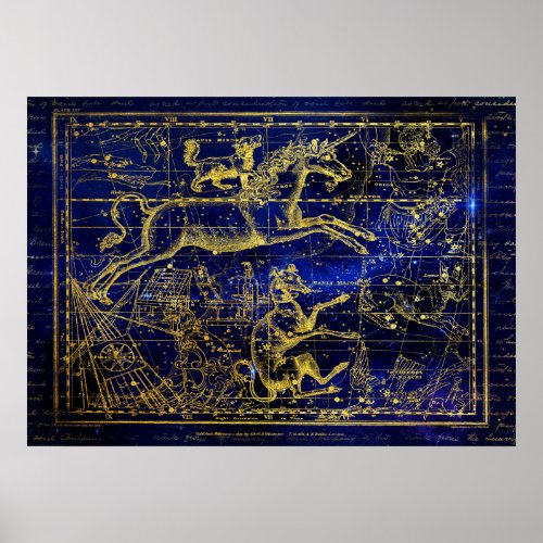 orion constellation poster 