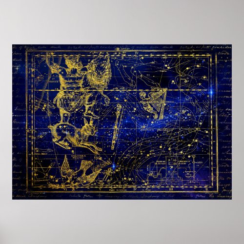 orion constellation poster