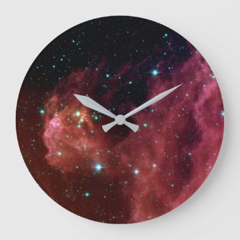 Orion Constellation Round Wall Clock by KarenAdair2 at Zazzle