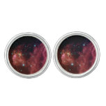 Orion Constellation Silver Plated Cufflinks at Zazzle