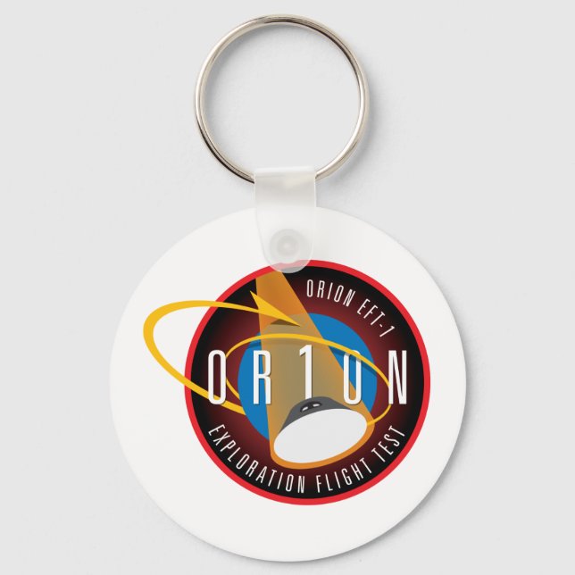 Orion Exploration Flight Test-1 Keychain (Front)