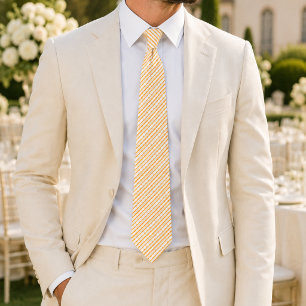 ORION – Golden & Ivory Wedding Tie