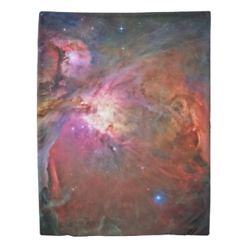 Orion Nebula (1 Side) Twin Duvet Cover by FantasyPillows at Zazzle