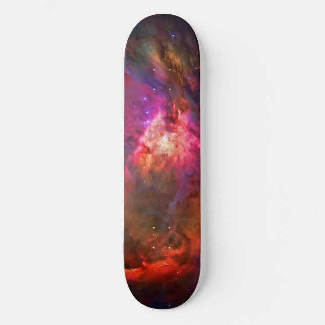 Orion Nebula and Trapezium Stars Skateboard (Front)