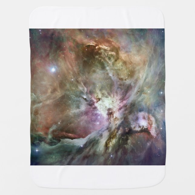Orion Nebula Baby Blanket (Front)