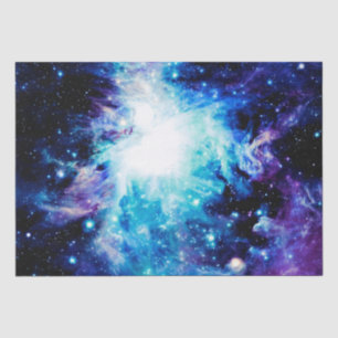 Orion Nebula Big Purple Turquoise Blue Tissue Paper
