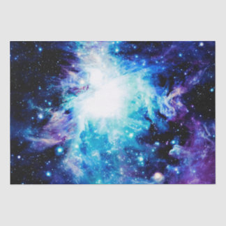 Orion Nebula Big Purple Turquoise Blue Tissue Paper