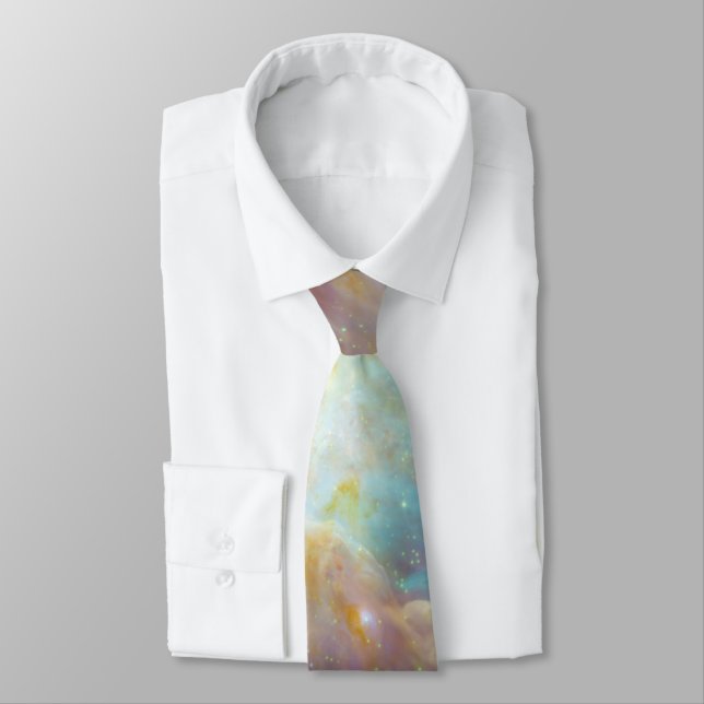 Orion Nebula Celestial Photo Tie (Tied)
