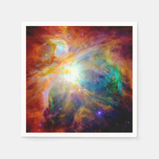 Orion Nebula Colorful Galaxy Paper Napkins