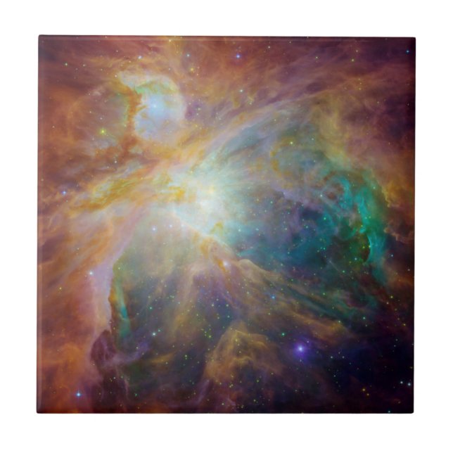 Orion Nebula Composite Ceramic Tile (Front)