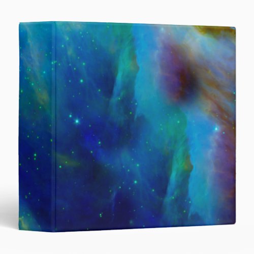 Orion Nebula cosmic galaxy space universe 3 Ring Binder