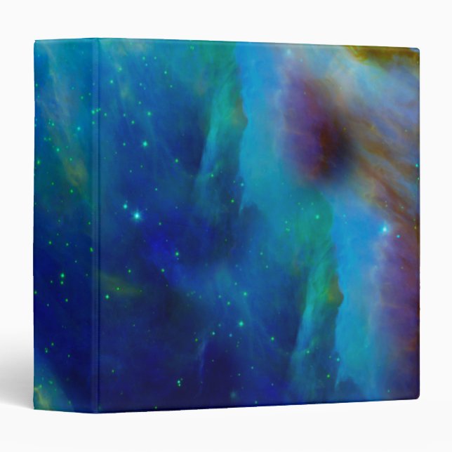 Orion Nebula cosmic galaxy space universe 3 Ring Binder (Front/Spine)