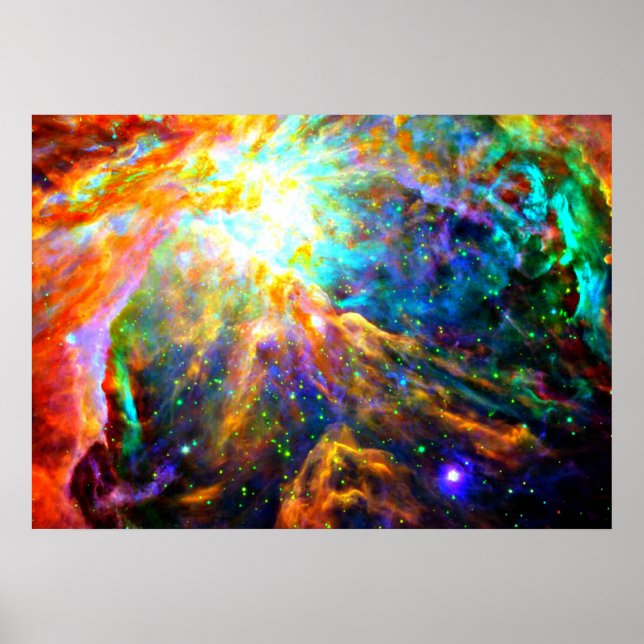 Orion Nebula - Emission Nebula Poster (Front)