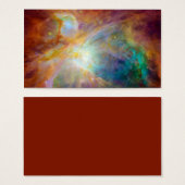 Orion Nebula Hubble Spitzer Space (Front & Back)