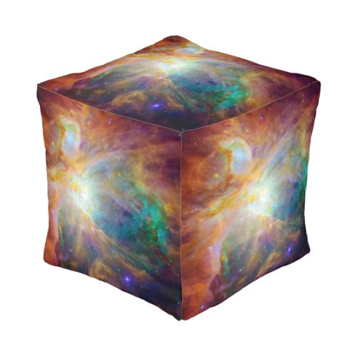 Orion Nebula Hubble Spitzer Space NASA Orange Pouf