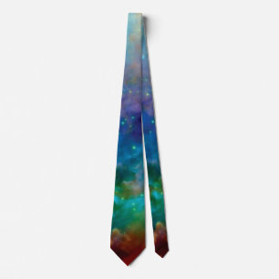 Orion Nebula Hubble Spitzer Telescope Space Photo Neck Tie