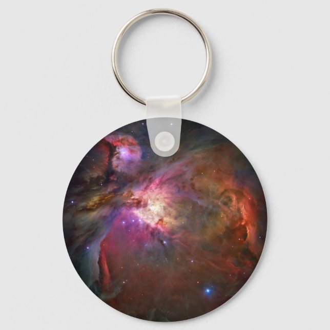 Orion Nebula (Hubble Telescope) Keychain (Front)
