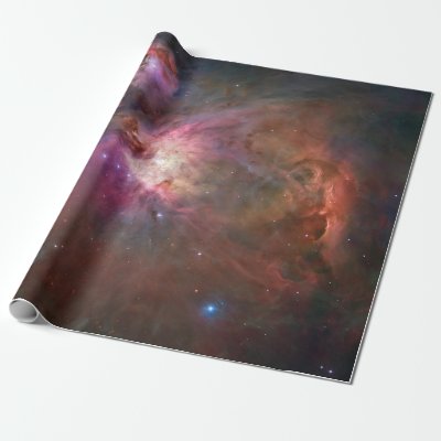 Orion Nebula Hubble telescope space universe cosmo Wrapping Paper