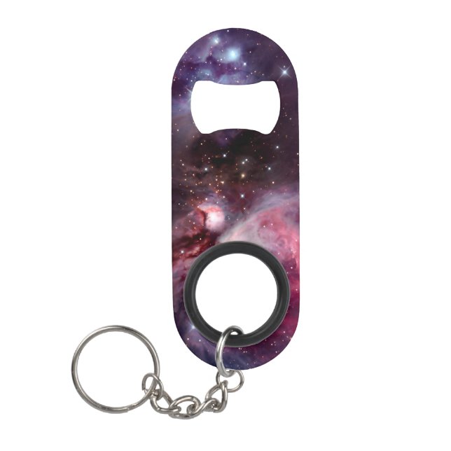 Orion Nebula Keychain Bottle Opener (Front)