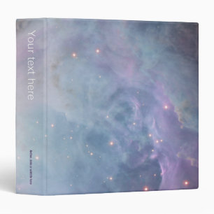 Orion Nebula Messier 78 Pastel Space Photo 3 Ring Binder