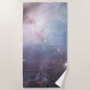 Orion Nebula Messier 78 Pastel Space Photo Beach Towel