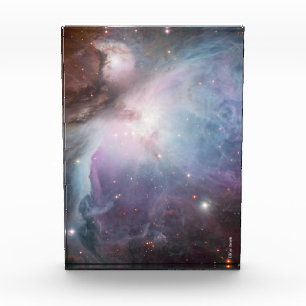 Orion Nebula Messier 78 Pastel Space Photo Block