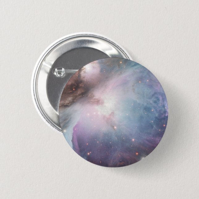 Orion Nebula Messier 78 Pastel Space Photo Button (Front & Back)