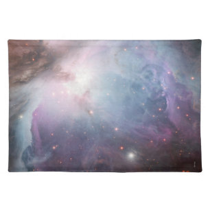 Orion Nebula Messier 78 Pastel Space Photo Cloth Placemat