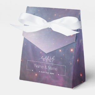 Orion Nebula Messier 78 Pastel Space Photo Favor Boxes