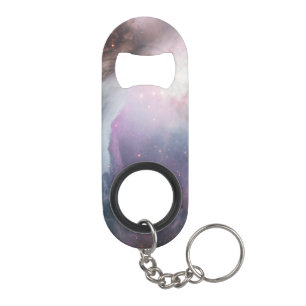Orion Nebula Messier 78 Pastel Space Photo Keychain Bottle Opener