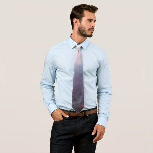 Orion Nebula Messier 78 Pastel Space Photo Neck Tie