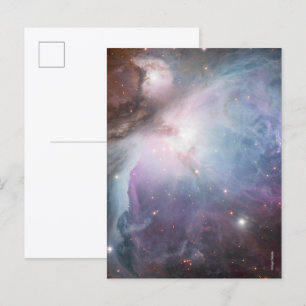 Orion Nebula Messier 78 Pastel Space Photo Postcard