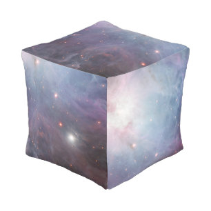 Orion Nebula Messier 78 Pastel Space Photo Pouf