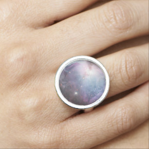 Orion Nebula Messier 78 Pastel Space Photo Ring
