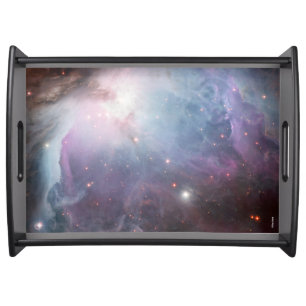 Orion Nebula Messier 78 Pastel Space Photo Serving Tray