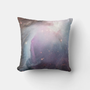 Orion Nebula Messier 78 Pastel Space Photo Throw Pillow