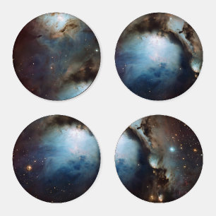 Orion Nebula Messier 78 Real Space Photo Coaster Set