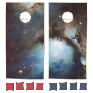 Orion Nebula Messier 78 Real Space Photo Cornhole Set