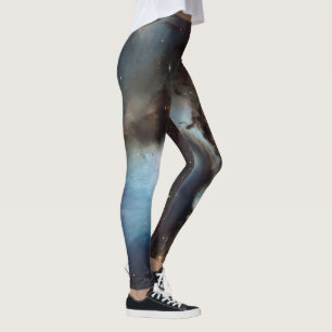 Orion Nebula Messier 78 Real Space Photo Leggings