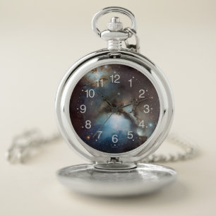 Orion Nebula Messier 78 Real Space Photo Pocket Watch