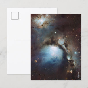 Orion Nebula Messier 78 Real Space Photo Postcard