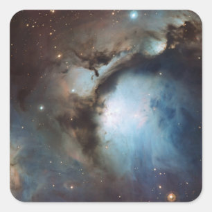 Orion Nebula Messier 78 Real Space Photo Square Sticker