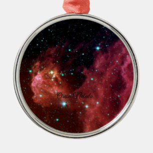 Orion Nebula Metal Ornament